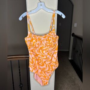 Ninety-Nine Degrees Ruched Underwire One-Piece Size XXL Style NN32P003RP